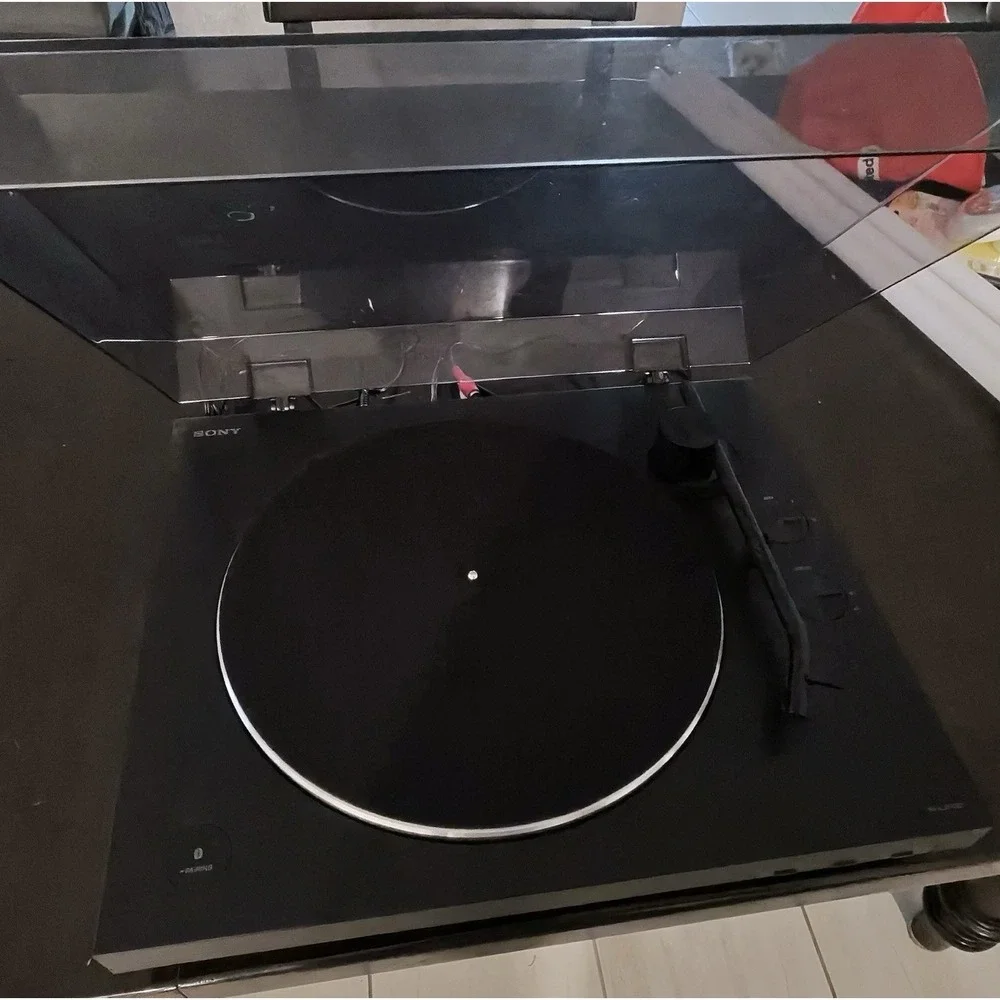 Sony PS-LX310BT Belt Drive Turntable: Wireless Vinyl Record Player W/ Bluetooth